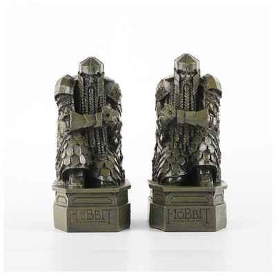 Hobbit The Lonely Mountain EREBOR Lord of The Rings Dwarf Bookends 1 Pair 