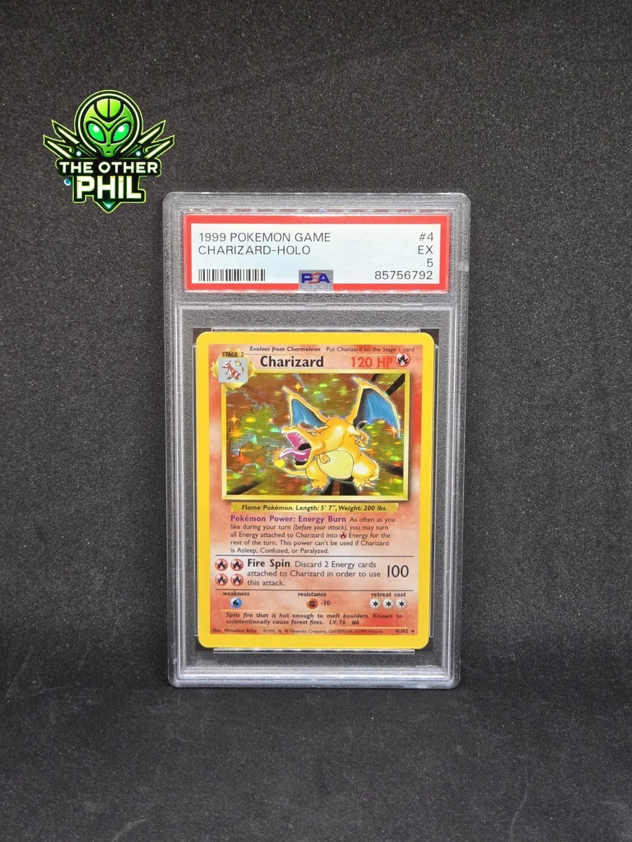 Charizard Base Set PSA Pokémon Individual Trading Cards for sale