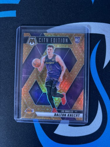 2024-25 Panini Mosaic City Edition Dalton Knecht #271 Honeycomb Mosaic Lakers