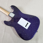 ST Electric Guitar Mahogany BD White Pearl Pickguard Maple Neck Metallic Purple — photo 6