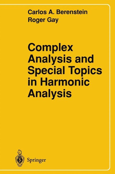 Carlos A. Berenstein (U. A.) | Complex Analysis And Special Topics In...-image