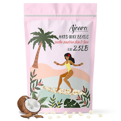 2.5 Lb Wax Beads for Hair Removal - Premium Hard Wax for Coarse Hair, Ideal for