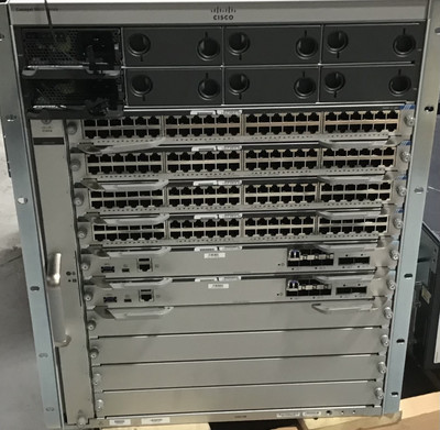 Cisco C9410R Catalyst 9400 x4 C9400-LC-48U x2 C9400 SUP-1