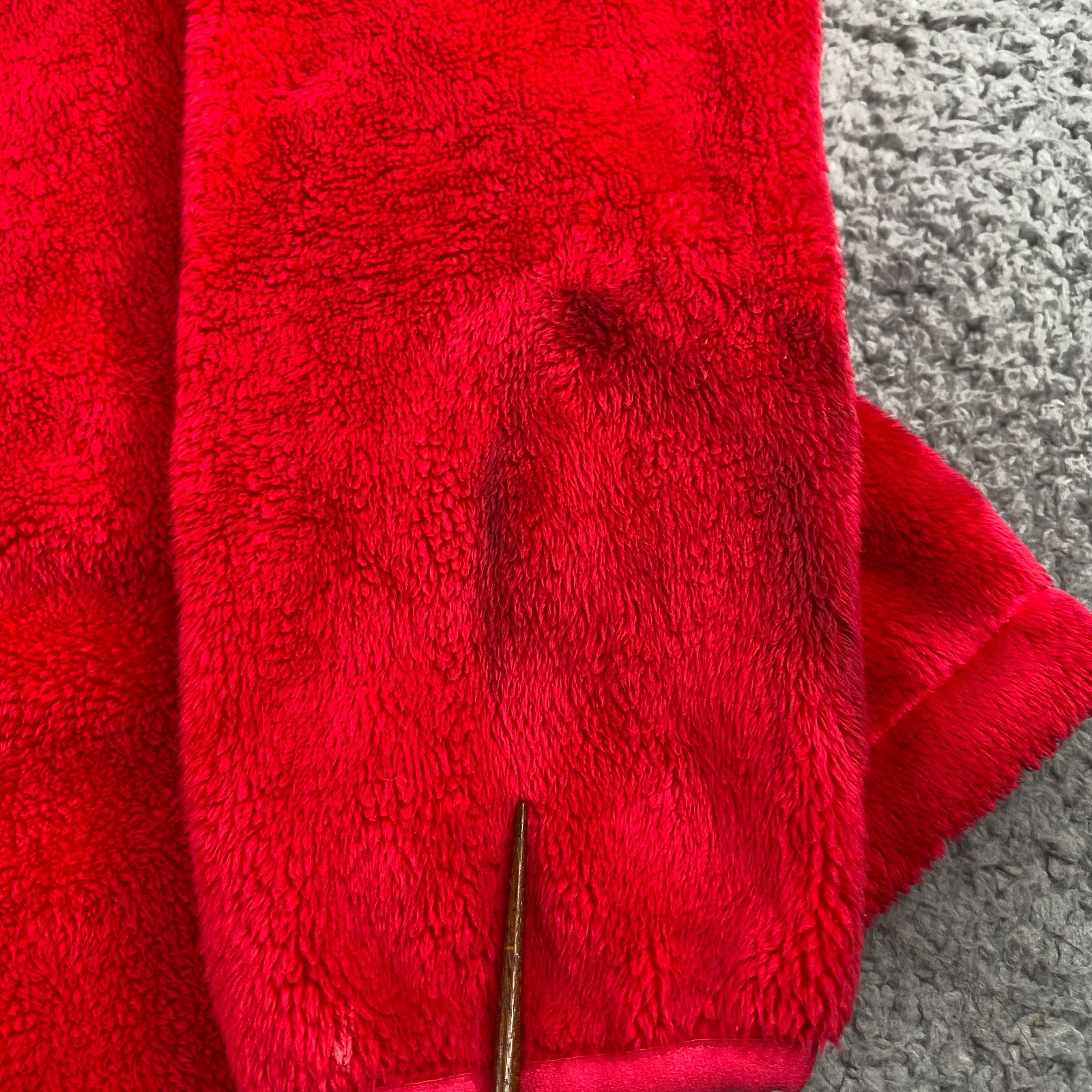 The North Face Osito Fleece Jacket Womens Large Red Full Zip Outdoors