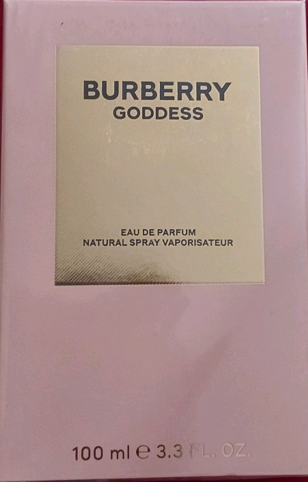 Burberry Goddess Perfume 3.3 oz Women's Fragrance New In Box-image