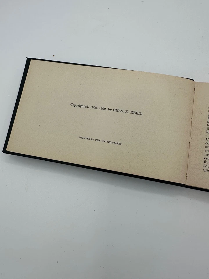 Bird Guide Land Birds East of the Rockies   by Chester Reed 1909 Vintage  - Image 3 of 4