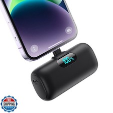 Small Portable Charger for iPhone,Upgraded 5000mAh PD Fast Charging Power Ban