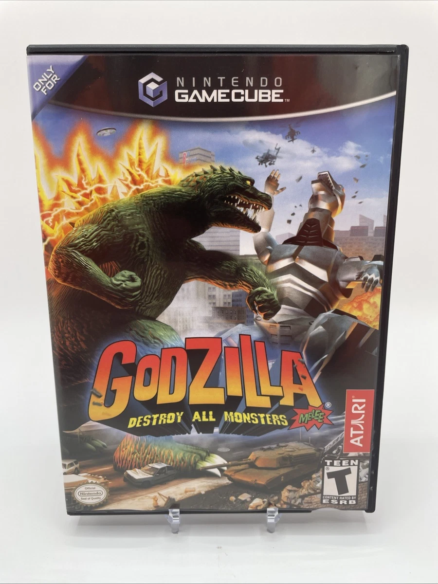 【ゲームキューブ】GODZILLA DESTROY ALL MONSTERS Preços baixos em Godzilla: Destroy All Monsters melee Video Games