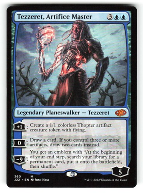 #ad #ad Tezzeret Artifice Master #360 NM Non Foil J22 Magic MTG $6.99