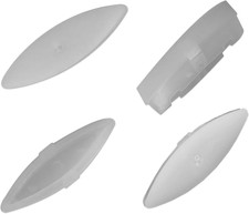 4 Pieces Toilet Seat Bumpers for Kohler, Bidet Toilet Lid Rubber Bumpers Grip-Ti