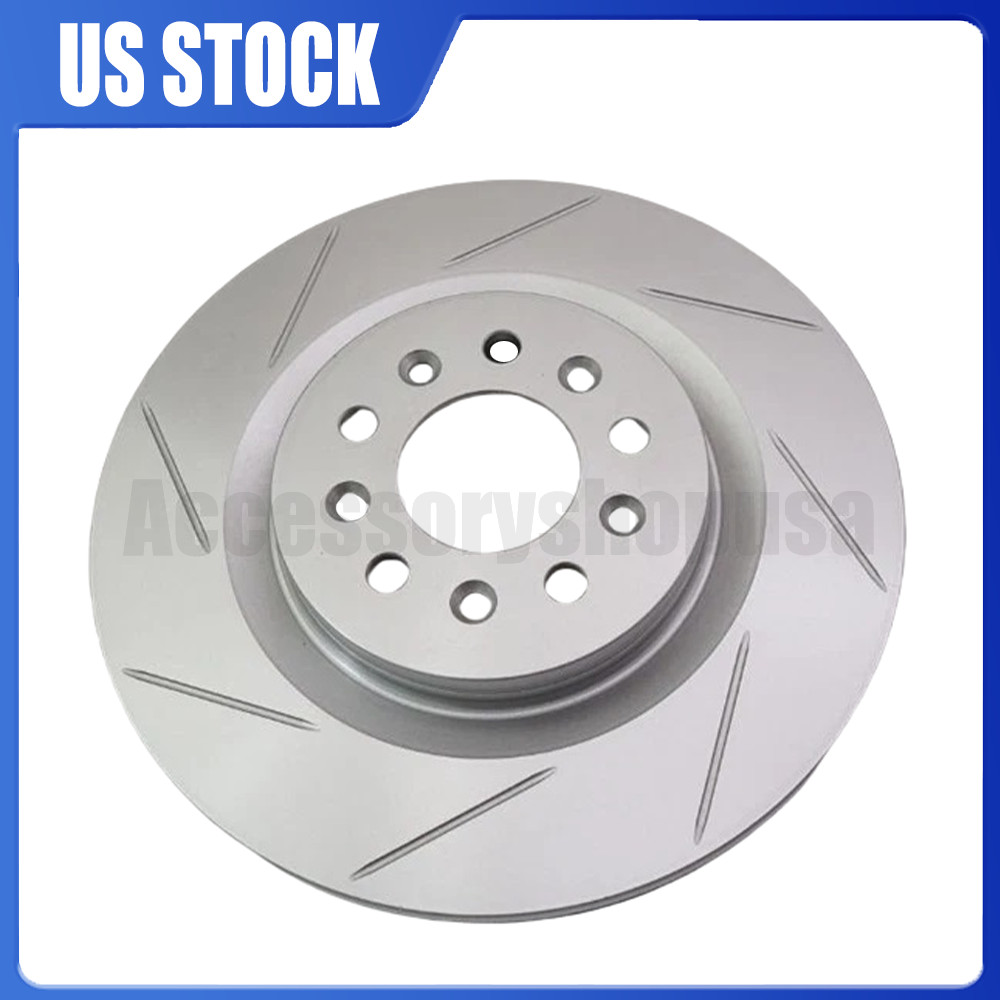 NEW Front And Rear Brake Rotors For Aston Martin Db9 V8 4G432810265 4G432810266