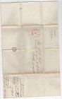 1845 Chicago, IL stampless PIONEER MINISTER LETTER from Rock Island, Travels Etc — photo 4