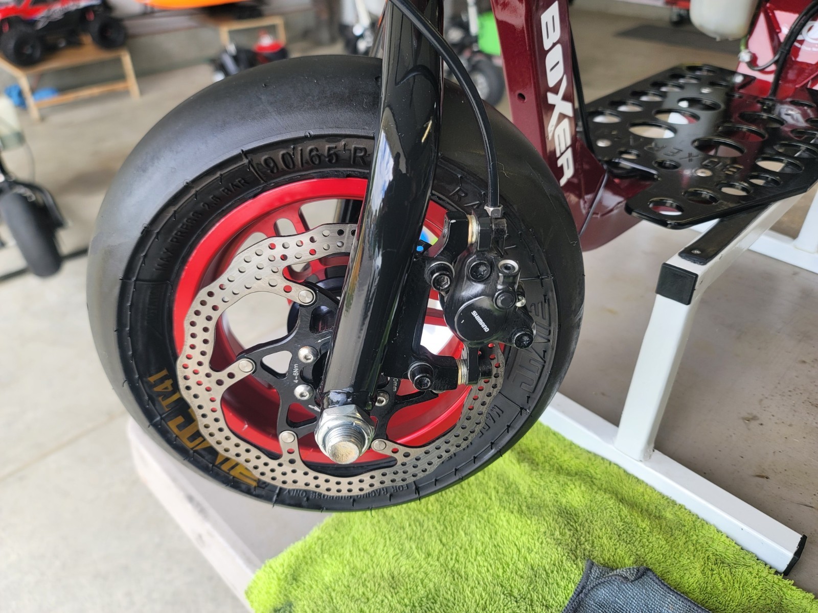 Boxer Racing Goped Anthony Ray's GoPed Dealership Showroom International Shipping Ebay ...
