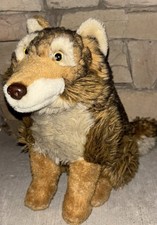 Webkinz Signature Endangered Red Wolf Plush Gold W Ganz Brown Tan Black No Code