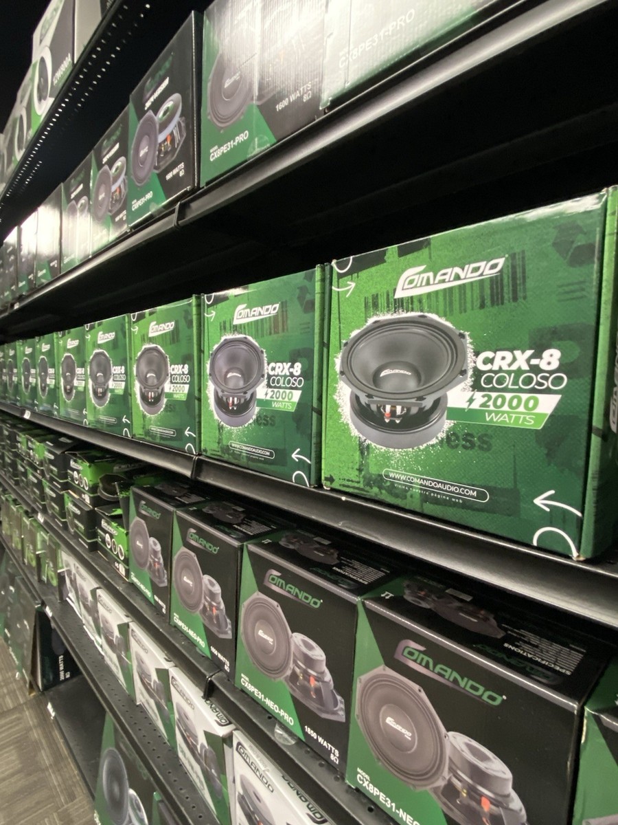 Comando CRX-8 COLOSO 8in Car Subwoofer Non-Enclosed Non-Powered