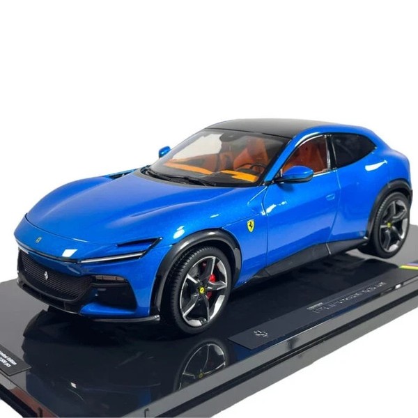 Ferrari Vollblut 2022 Blu Corsa 1:18 Polistil 18FE02022-HC Con Teaca-image