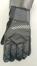 Pinnacle Water Proof Gloves, Unisex Water Resistant Gloves Size L, Black, New