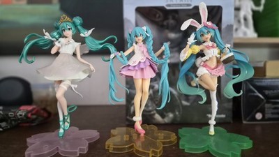 Hatsune Miku Figuren Set, Taito Reihe Spring Version