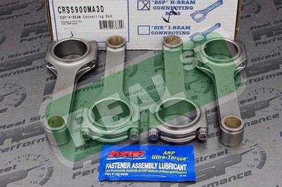 Eagle Forged H Beam Rods Eclipse GST GSX 1G DSM 4G63T Galant VR4 6 bolt 6 Bolt