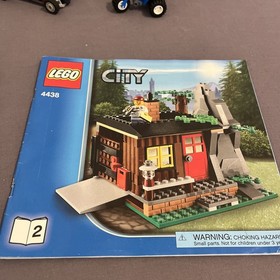 LEGO CITY: Robber's Hideout (4438) 90% Complete, With Manuals, No Mini figures