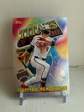 2026 Topps Series 1 - Titans of the Game Gunnar Henderson #TOG-4 Orioles