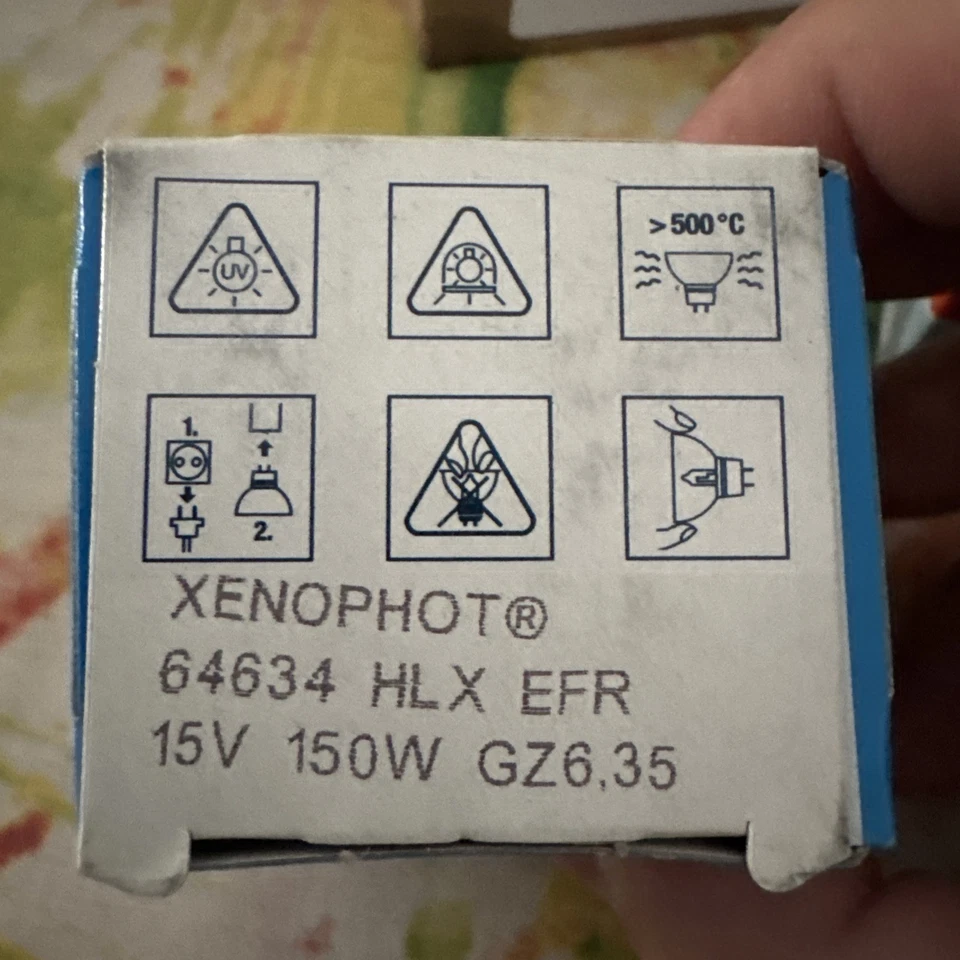 OSRAM 150W 15V GZ6.35 64634 Halogenlampe Glühbirne Xenophot HLX EF - Bild 2 von 4