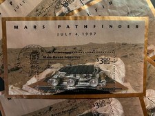 Scott #3178 $3 Mars Pathfinder S/S Mars Rover Sojourner USED FREE SHIPPING!