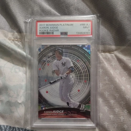 2017 Bowman Platinum - Rookie Radar Aaron Judge  (RC) PSA 9