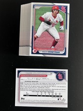 2024 Bowman Travis Honeyman Prospects LOT OF 25 CARDS #BP-46 St. Louis Cardinals