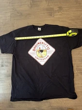 Rare Amsterdam brewery T Shirt  holland netherlands size Xxl Navy Blue