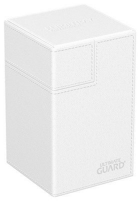 Ultimate Guard Flip`n`Tray 100+ Monocolor White 100+ White