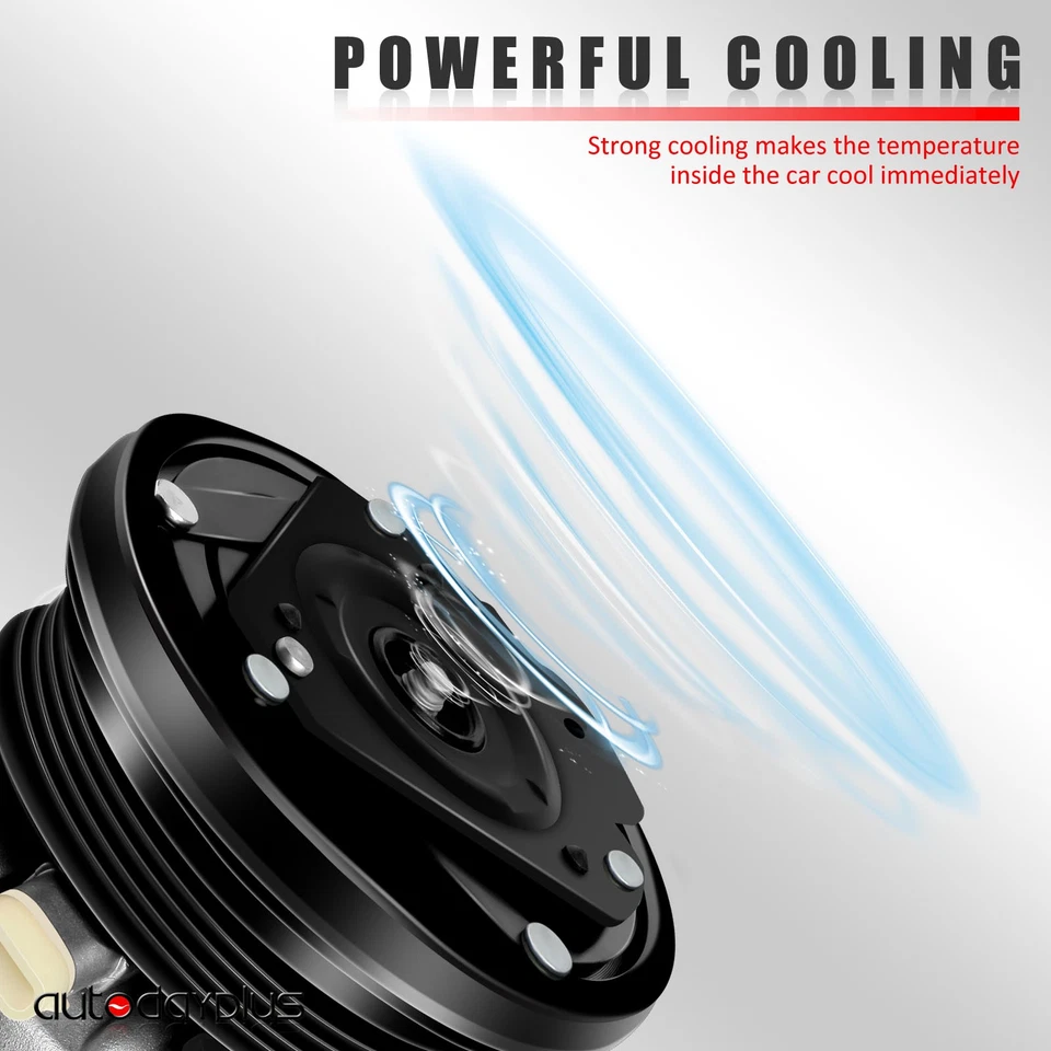 Compresor de aire acondicionado Pontiac Firebird Chevrolet Camaro 1998-2001 2002 5,7 L Foto 2 de 4