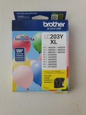 Brother LC 203Y XL Yellow Ink Cartridge High Yield 1106362 EX 05/27