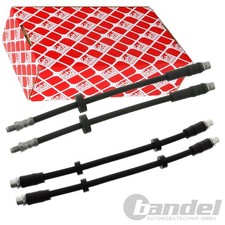4x FEBI BREMSSCHLAUCH VORNE + HINTEN passend für AUDI A6 C6 (4FH, 4F2, 4F5)