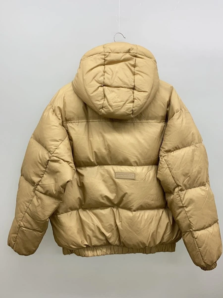 A BATHING APE (BAPE) AAPE BY A BATHING APE piumino con cappuccio beige M