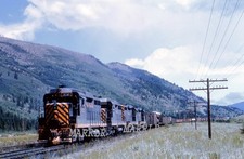 RR Print-DENVER RIO GRANDE WESTERN DRGW 3021 GP30 Freight Action