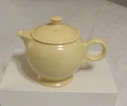 Vintage Fiesta *OLD IVORY* Large Teapot w/LID