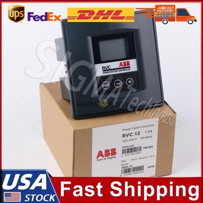 1PC ABB RVC-12 Power Factor Controller New Expeidted Shipping RVC-12/1-5A