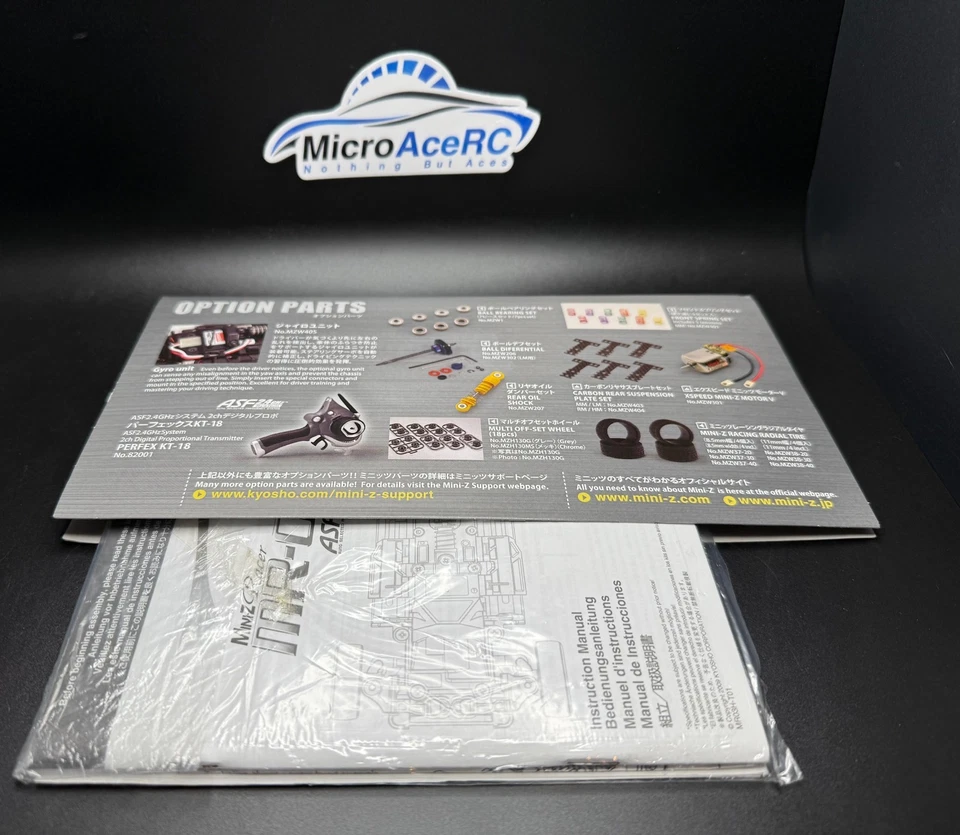 Kyosho Mini-Z MR-03 TikiTiki Chase Mode Red Limited Edition ASF 2.4 GHz Rare - Image 4 of 4