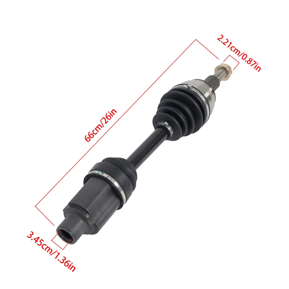 New Front Left or Right CV Axle Shaft For Dodge Ram 1500 2002-2010 For Ram 2011 - Image 2 of 4