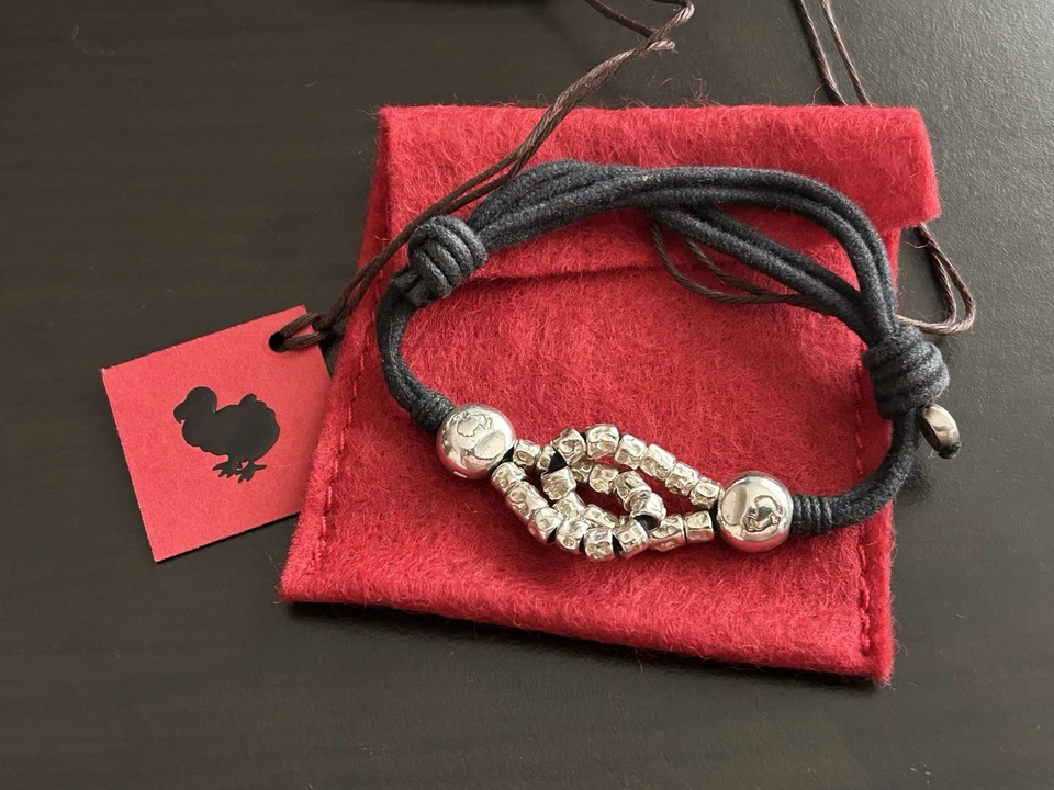 Dodo Pomellato Bracciale “Infinity” 24 Granelli Fuori Produzione e 2 pepite arge - Immagine 4 di 4