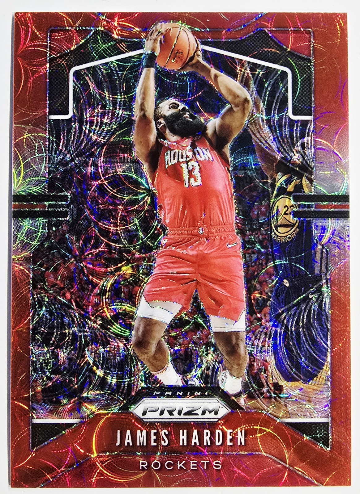2019-2020 Panini Prizm Choice Asia Red Prizm /88 James Harden #107 Rockets 🔴✨️