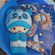 Pijama Fiesta Hello Kitty & Friends Sanrio TWIN STARS BOY, KIKI!  AS A PANDA 🐼