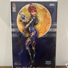 White Widow #3 Vault-Tec Edition Signed By Jamie Tyndall W Coa Fallout Nuka Cola