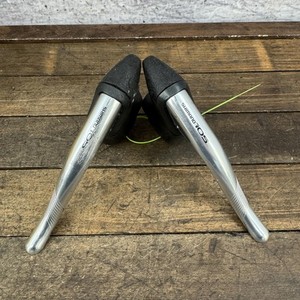 Paire De Leviers De Frein Shimano 105 BL-1055 – Rétro, Pour Guidon Course – Argent