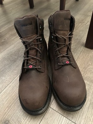 NEW Wolverine DuraShocks waterproof work boots men s size 9, steel toed