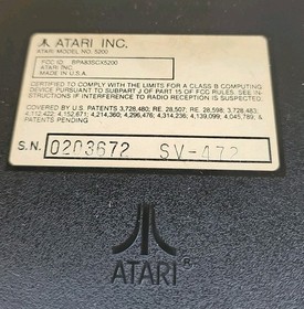 Atari 5200 Console w/ Box, Games, Cords Bundle Working *MUST READ* Controller**