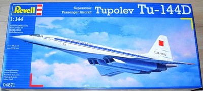 Revell Modellbausatz Tupolev TU 144D Best.Nr. 04871 Original verschlossen