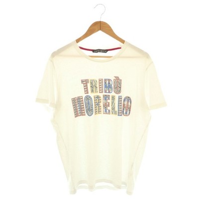 Frankie Morello TRIBU Print T-shirt Short Sleeve Men s Casual Cotton