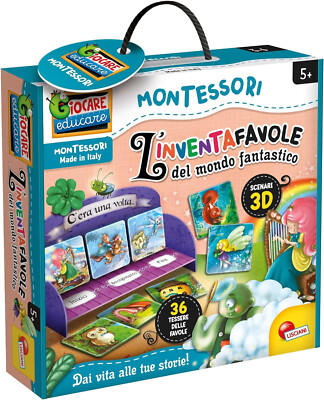 MONTESSORI THE INVENTAVOLE OF THE FANTASTIC WORLD BY LISCIANI